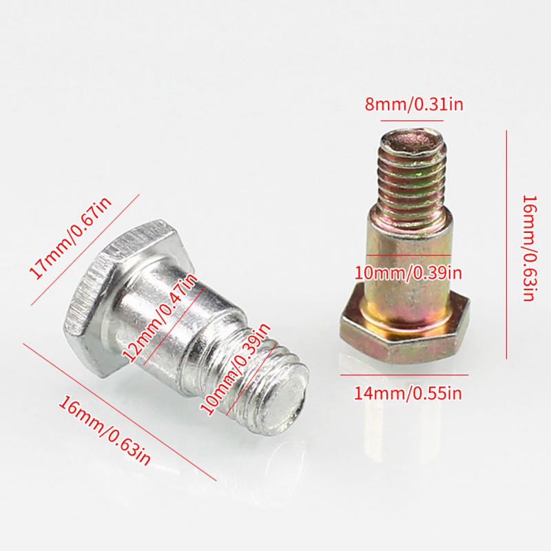 Motorcycle Electric Vehicle Side Bracket Side Support Screw Partial Support Bolt Small Support Screw Edge Support Screw