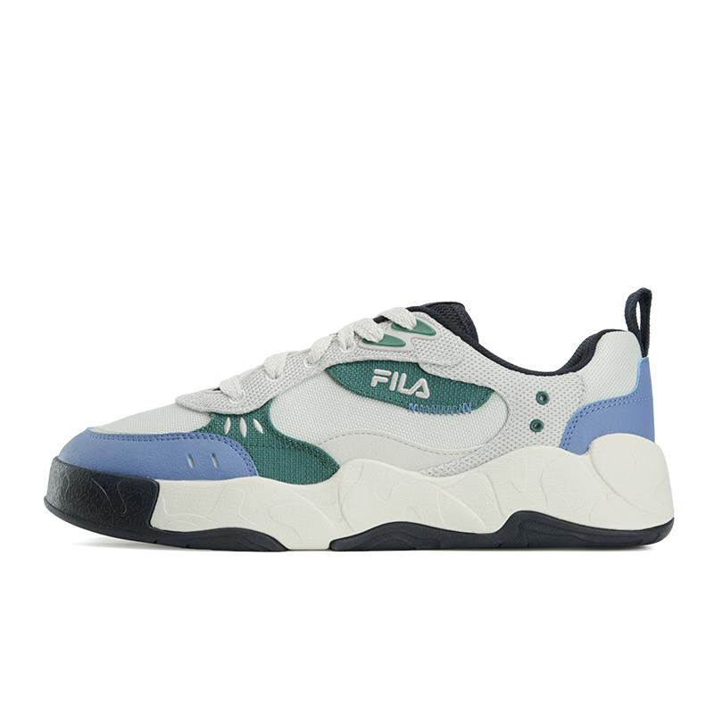 FILA MILANO Casual Shoes Men s Birch Silver/Harbor Blue F12M623305FSQ 40