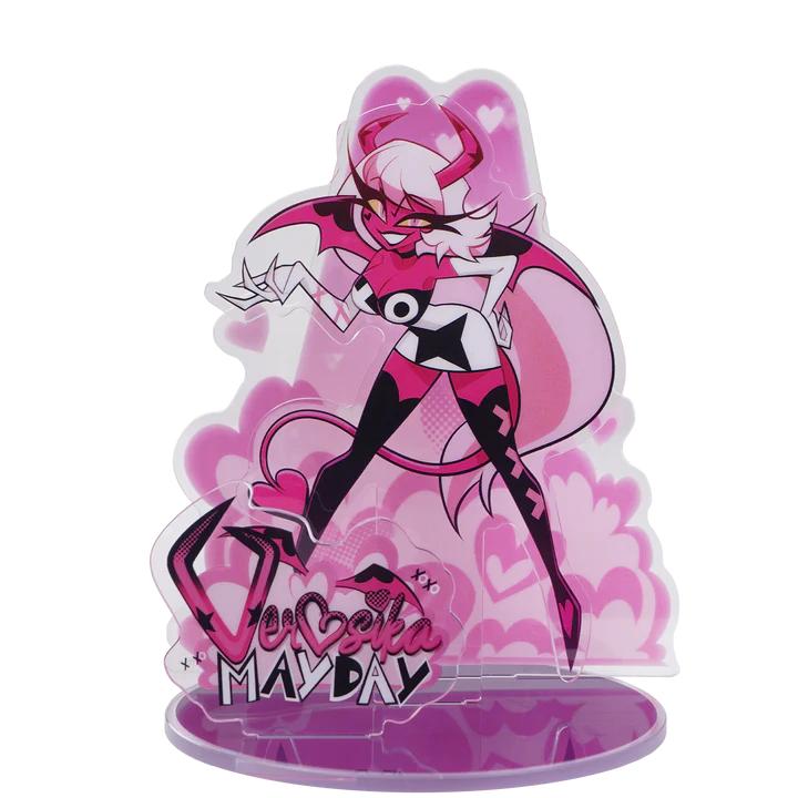 Creative Acrylic Ornaments Anime Acrylic Standees for Helluva Boss Verosika Stolas Blitz Moxxie Ornament Collection Gift