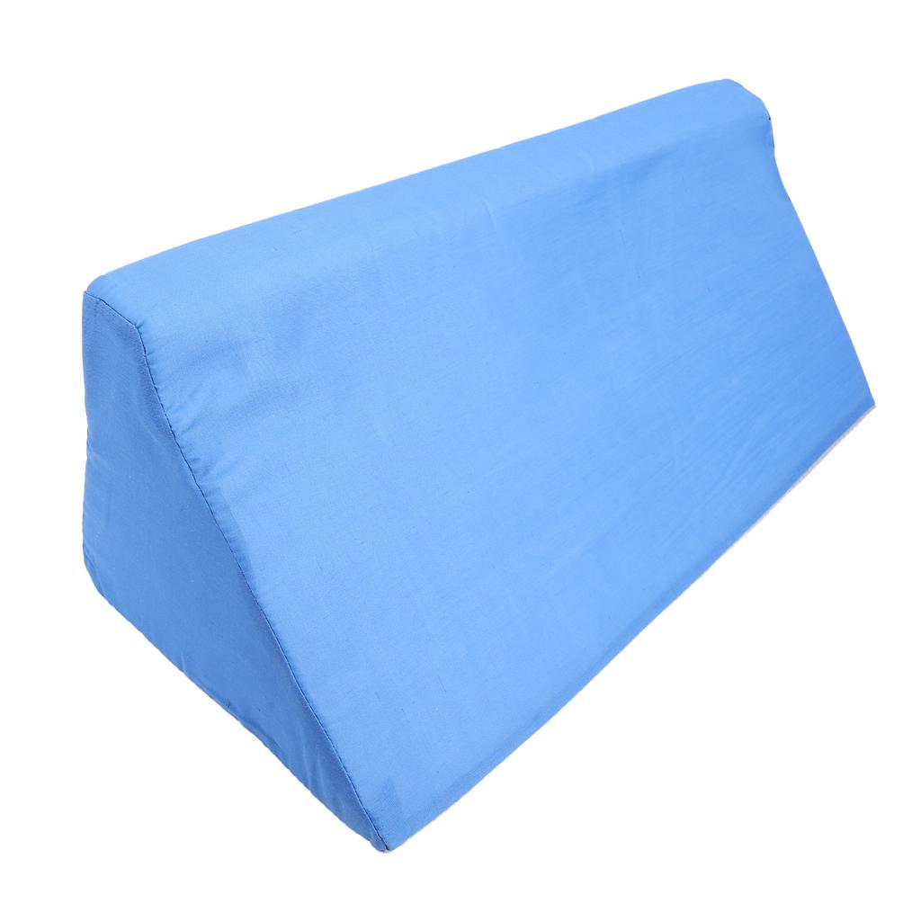 R Shaped Positioning Wedge Pillow for Side Sleeper Slip Resistant Elevated Body Alignment Ankle Supp