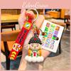 Exquisite Fortune Original Keychain Featuring Silica Gel Design For Celebrations And Gifting