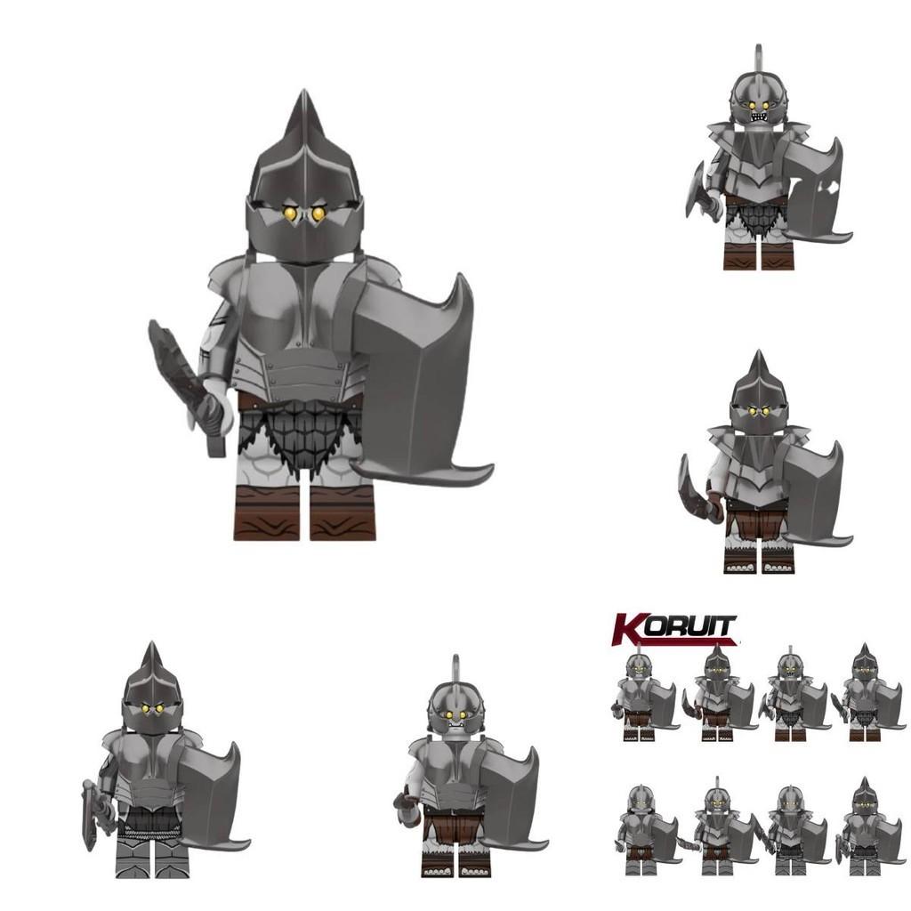 Kt1056 Ancient Soldier Series Orc Building Blocks Figure Toy Bag