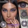 EYESHARE 1 Pair PATTAYA Brown Contact Lenses for Eyes 14.2mm Natural Lenses Yearly Use Cosmetics Pupil