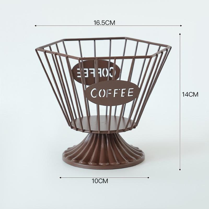Snack and Candy Storage Rack Coffee Shop Table Display RackHome Coffee Capsule Storage