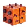 Wooden Brain Teaser Puzzles Unlock Interlock Game IQ Test for Kids Adults Logic & Problem Solving Skills Educational Toys