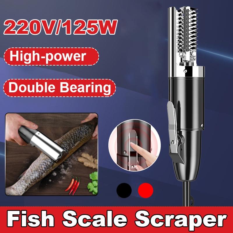220V Waterproof Fish Stripper Remover Cleaner Tool Electric Fish Scaler Scraper Cleaner Fish Remover Machine