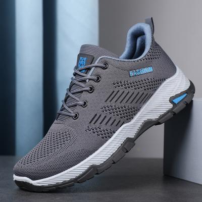 Plus-size Men's Shoes Lightweight Comfortable Breathable Men's Sports Shoes Fashion All-match Running Casual Single Shoes