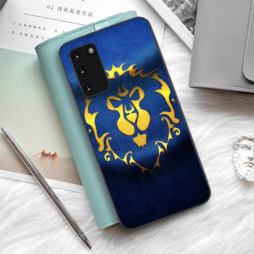 Game World Of Warcraft Phone Case For Samsung S 24 Fe 25 Ultra Plus 20 Lite 21 30 22 23 24 22 Ultra 5G Fundas