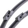 BMW 6 Series 640i Front Windshield Wiper, Side Pin Interface, Boneless Design for Models 11-17.