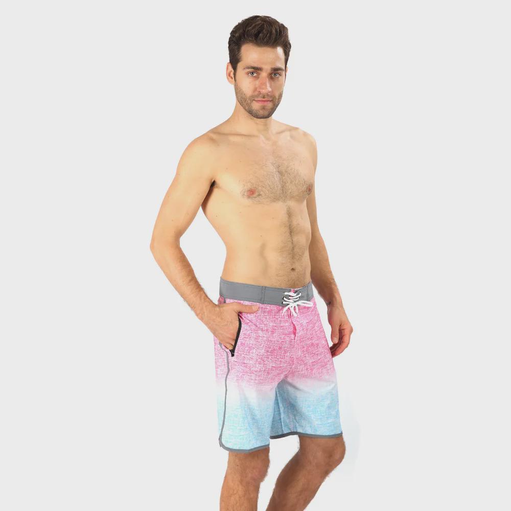 Men's 3D Waterproof Elastic Surf Shorts - Beach, Sports, and Fishing-Style.