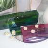DIY Storage Tray Mold Jewelry Organizer Resin Mould for DIY Craft Trinket Dish