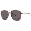 Saint Laurent Brown Square Ladies Sunglasses Sl 312m 001 58