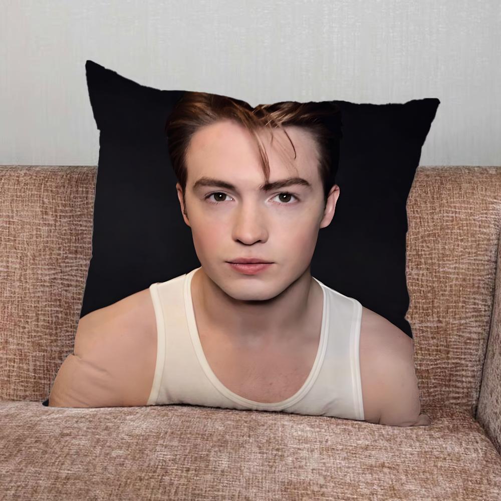 Actor Kit C-Connor Pillow Case For Home Bedroom Car Office Decoration Living Room Sofa Cushion Cover Suitable