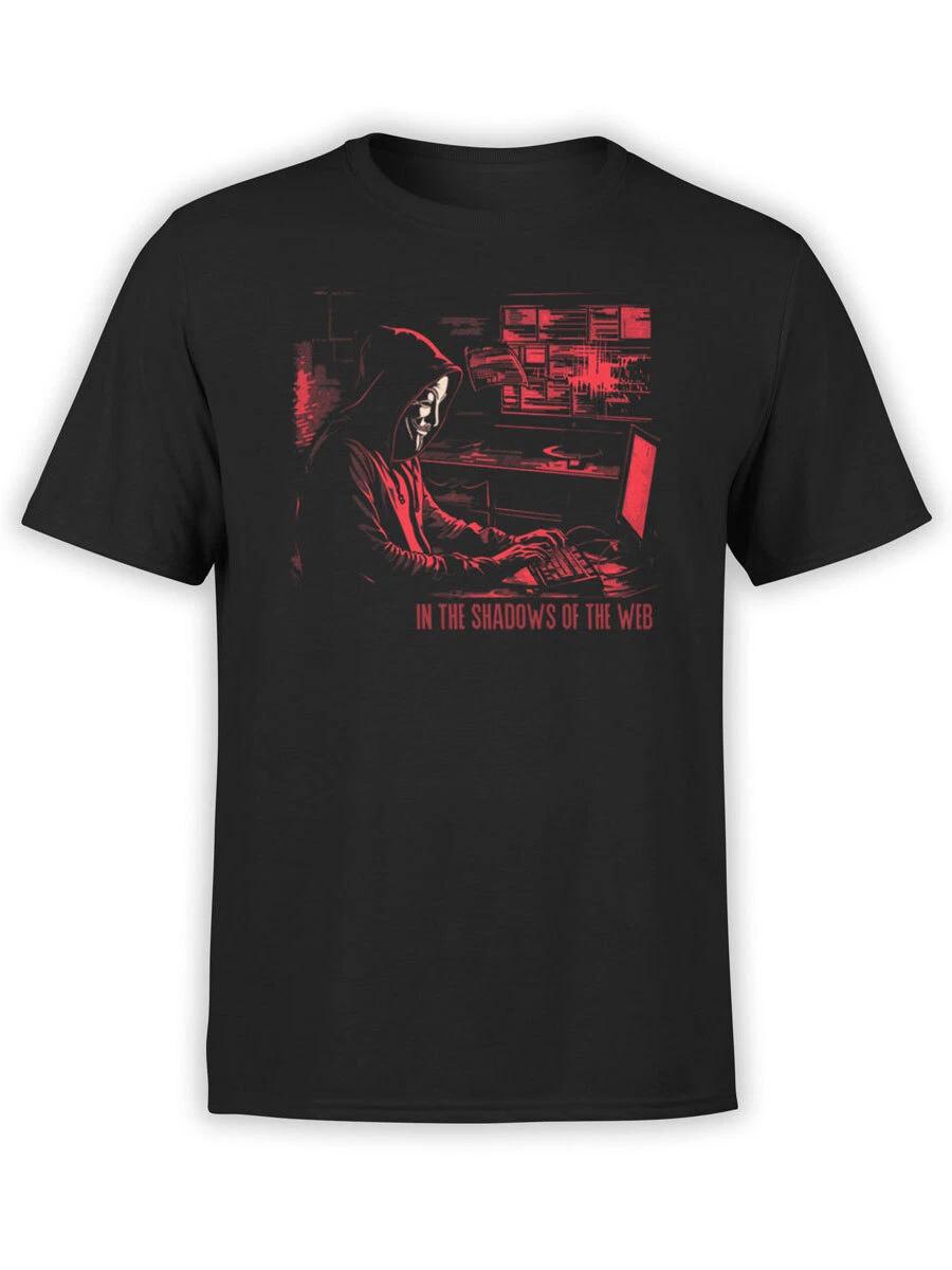 FANTUCCI Programmers T-Shirt Collection | Web Shadow T-Shirt | Unisex 4XL