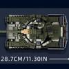 798PCS T-80BVMS Main Battle Tank Model Building Blocks Army MBT Military DIY Educational Toy for Kids Creative Christmas Gift No Box