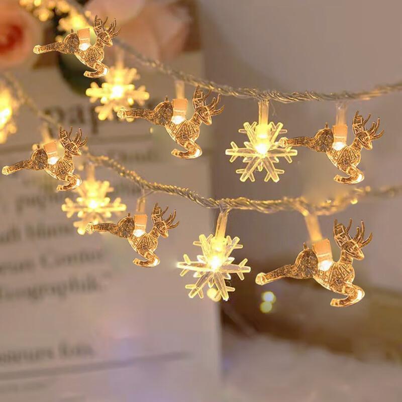 Lin Pan LED Christmas Deer & Tree String Lights