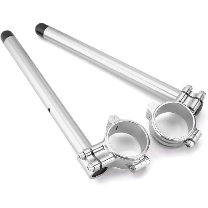 [Motorcycle Parts] 47mm Regular CNC Billet Aluminum Motorcycle Handlebar Clip-ons Handle Bars Clip ons for Yamaha R15 V3 YZF R3 2019 2020 2021 2022