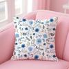 Federa Cuscino Piccoli Fiori alla Moda Comfort Premium Reversibile - Design Due in Uno per Qualsiasi Stanza e Interno Auto