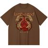 230 Gsm 100% Cotton Heavy Metal T-Shirt  Rock Band Popular Music Print Unisex Heavy Cotton T Shirt