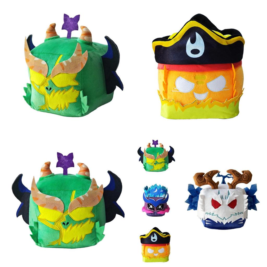 Adorable Blox Fruits Pirate Plush Toy Box Soft Stuffed Animal Gift For Kids