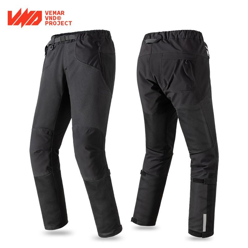 Mens Motorcycle Riding Pants CE Level 2 Protection Mesh Ventilated Touring Gear