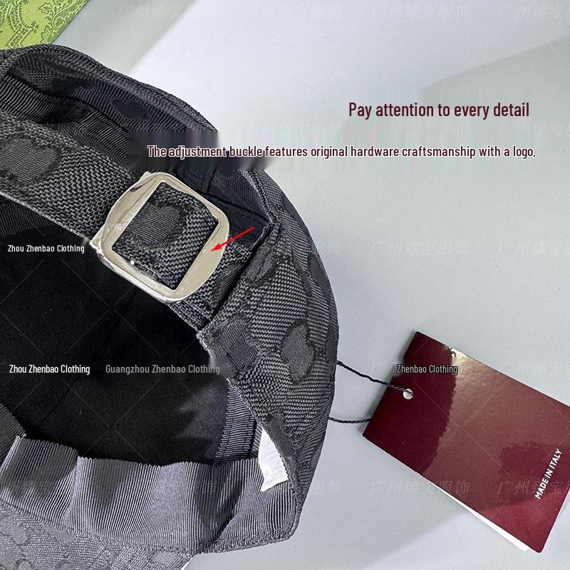 Luxury Monogram Nylon Baseball Cap with Sun Protection for Men and Women