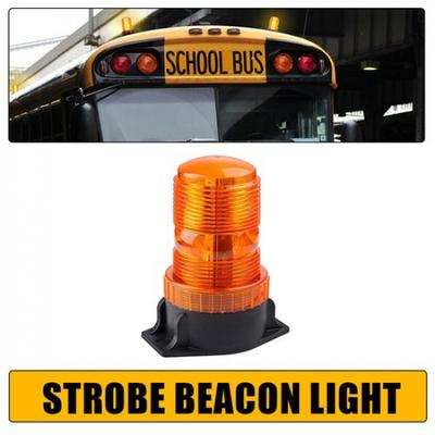 1x Feu de Balisage Stroboscopique 30LED pour Chariot Élévateur Camion Toit Orange Lampe d'Avertissement d'Urgence
