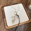 Starfish Love Charm Pendant Necklace for Women, High-end and Niche Women's Sweater Chain, Long Style, Neck Accessory