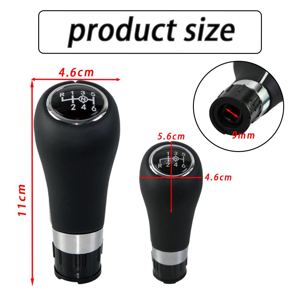 Manual 6 Speed Car Shift Gear Stick Knob For Mercedes/Benz W203 S203 CL203 W209 W204 C204 C63 C300 C250 W207 Gear Stick Knob