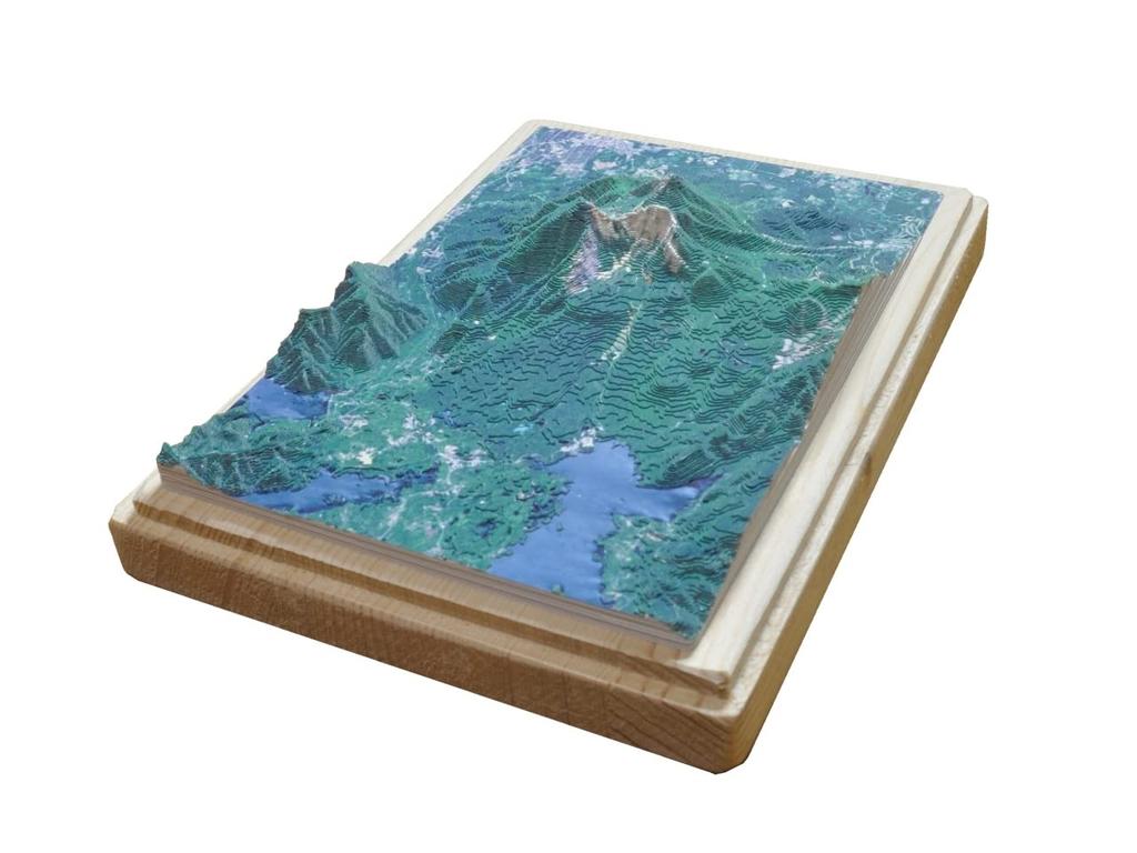 Kamitake Bandai "Mount 1/100,000 (Summer)" (kit)