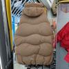 Winter New Down Jacket Women's Hooded Medium and Long Over Knee Large Size Thickened Loose Plus Fattened Jacket
