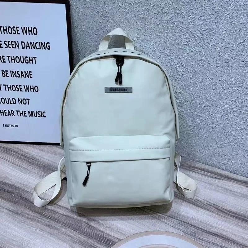 Men'S Embossed Logo Backpacks Female Multi-Pocket Casual Women Luxury Design Travel Bags High Quality Schoolbag Book Knapsacks