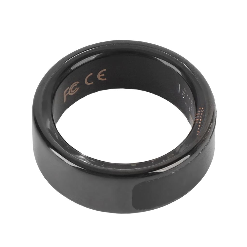 Fitness Tracker Ring mit Displaybildschirm Video Page Turner Kamerasteuerung 50 Meter Wasserdichtigkeit Sma