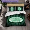 Set Biancheria da Letto Celtic FC 3 Pezzi Morbido Set Copripiumino con Federe Set Decorazione Camera da Letto per la Casa