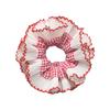 Vintage Lace Hair Scrunchies Thick Updo Oversized Hair Scrunchy Elegant Donuts Hair Rope Scrunchy Women Ponytail Holder