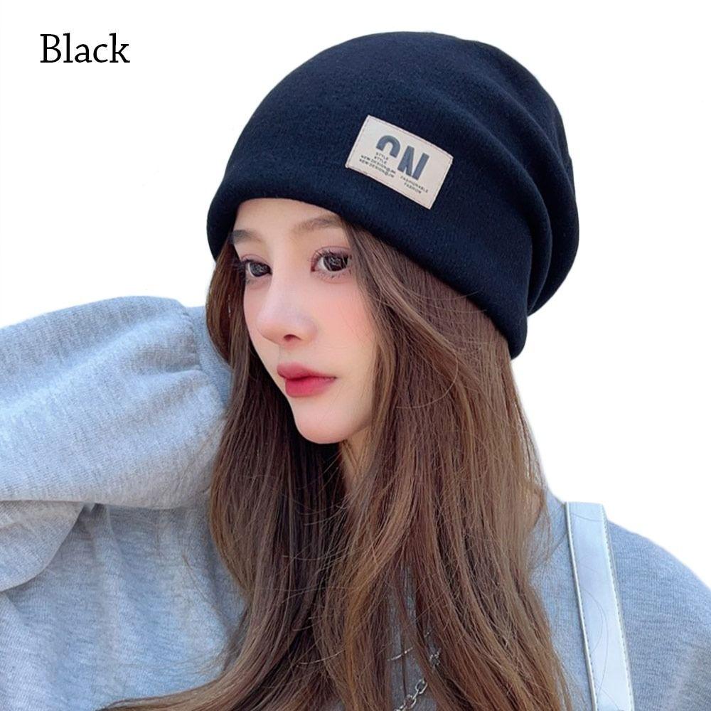 

Ear Protection Winter Hats Thickened Knitted Hat Casual Beanie Caps for Men Women