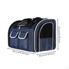 Cat Carrier Bag Lightweight Pet with Mesh Panels Ventilated Foldable