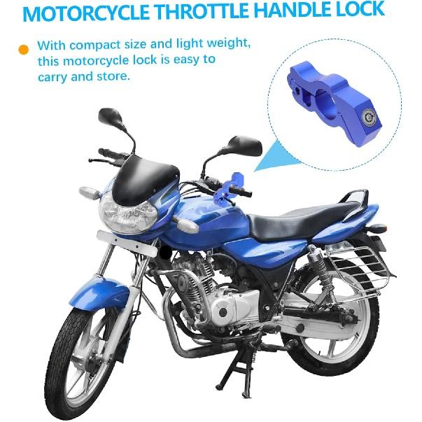 GLEAVI 1 Set Horn Lock Throttle Lock Security Lock for Motorcycle Anti- Lock for Motorcycle Handlebar Security Lock Motorcycle Supplies Motorcycle