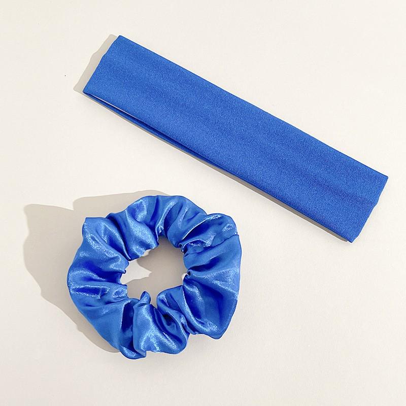 Minimalistyczny Zestaw Sportowych Opasek do Włosów i Gumek Scrunchie o Wysokiej Elastyczności do Biegania i Jogi Akcesoria do Włosów