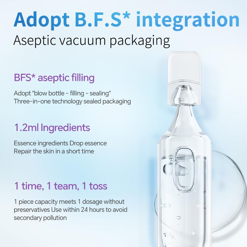 TJE Water Light hyaluronic acid Tosses Essence 1.2ml*30 PCS Hydrating Repair and firming Anti-sensitive Facial Liquid