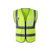 Children's Multi-Pocket Reflective Mesh Vest for Road Construction Sites