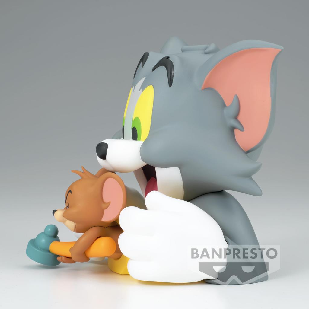 Banpresto BP89684P BP89684P Soft Vinyl Action Figure Soft Vinyl Vol.3 13cm Multicolor Collectible Figure Perfect for Tom and Jerry Fans