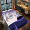 Jujutsu Kaisen Anime Rug Carpet Large Area Rug Non Slip Washable Floor Mat Gamer Room Bedroom Home Decor -QJY