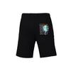 Puma Logo Knit Lace-Up Solid Casual Shorts Men Bottoms Black 530162-01