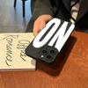 English Words YES NO Pattern Phone Case For iPhone 16 Pro Max 15 14 13 12 11 XS X XR 16E Plus SE 2 16E Shockproof Soft Cover