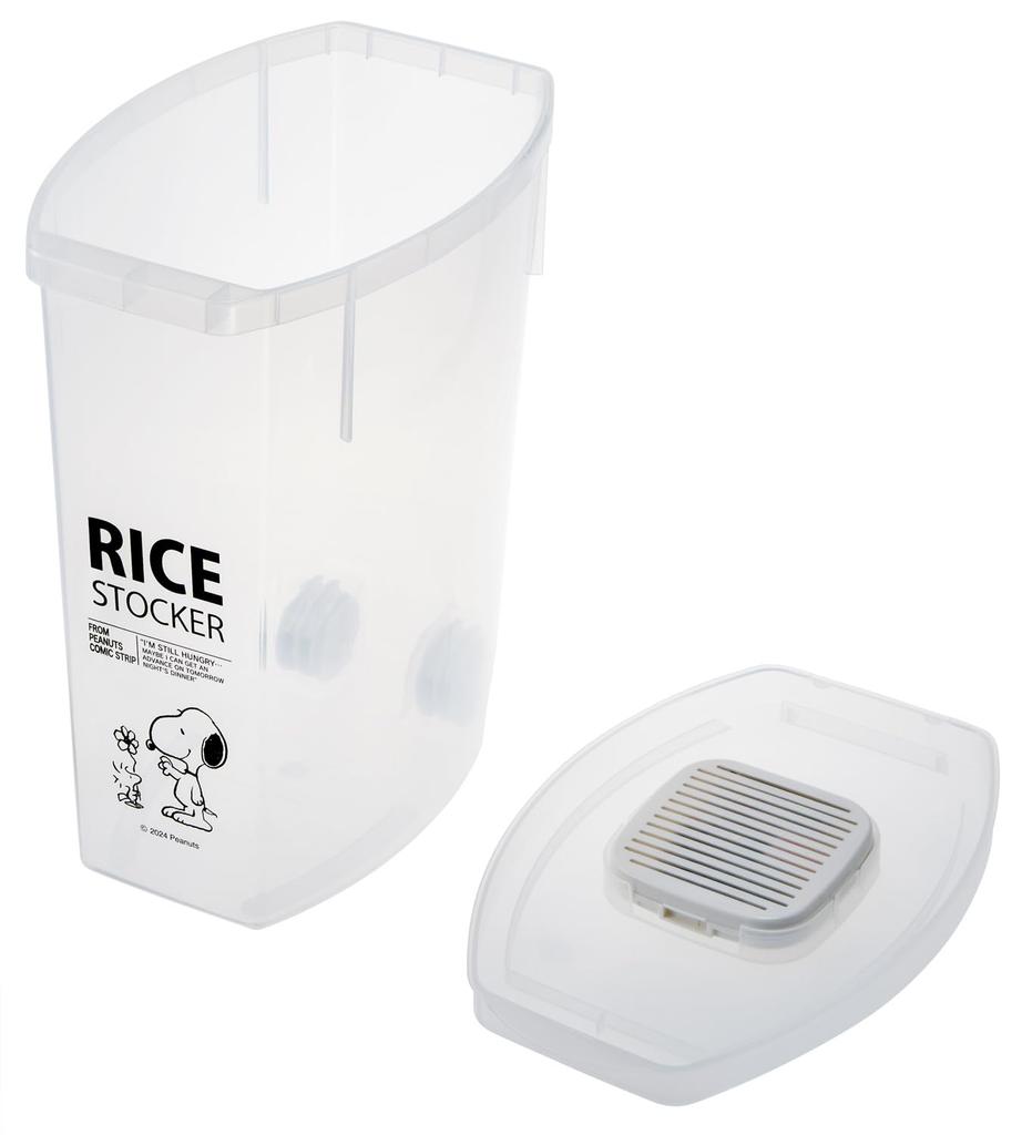 Skater Rice Stores In Includes Measuring Snoopy Insect-Resistant Container, Bag, Cup, Casters, 5kg, DRF5-A