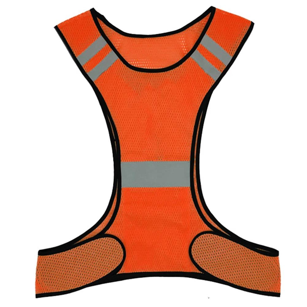 Cycling Reflective Vest High Visibility Security Outdoor Sports Vest for Night Riding Running Jogging Motorcycle Safety Vest