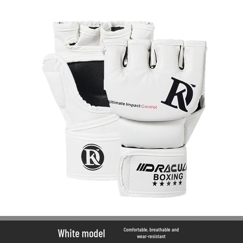 Dracula Warlord Boxing Half-Finger Training Gloves M