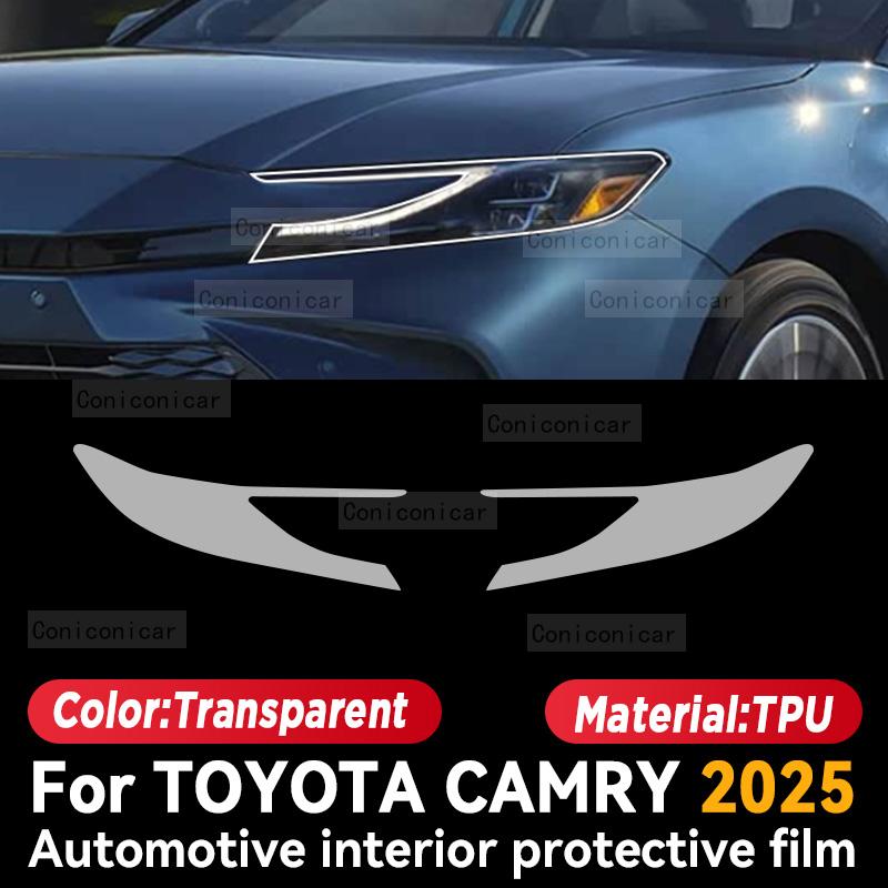 For TOYOTA CAMRY 2025 Panel Dashboard Navigation Automotive Interior Protective Film TPU Anti-Scratch Sticker Protect