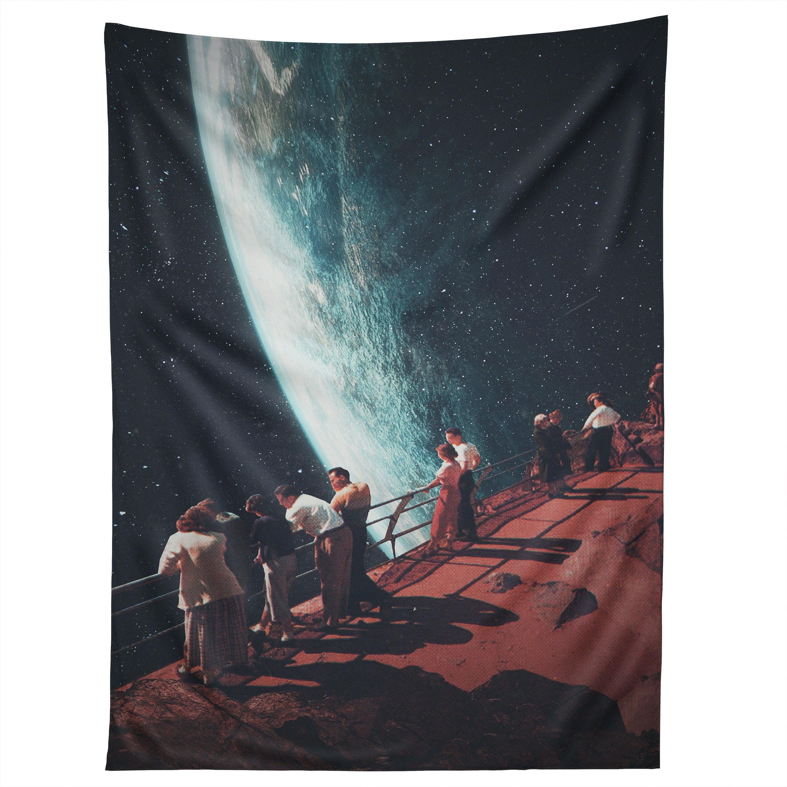 MISSING THE ONES WE LEFT tapestry 75x100 чёрный